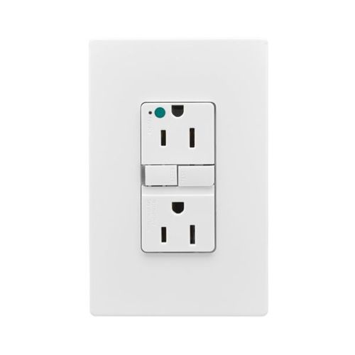 Main product image of Hg Gfci, 15A, 125V, White, Slim, GFH15W