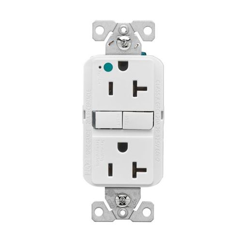 Main product image of Hg Gfci, 20A, 125V, White, Slim, GFH20W