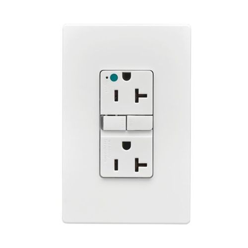 Main product image of Hg Gfci, 20A, 125V, White, Slim, GFH20W