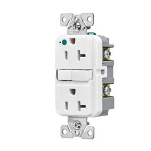 Main product image of Hg Gfci, 20A, 125V, White, Slim, GFH20W