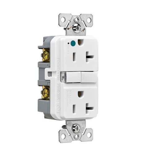 Main product image of Hg Gfci, 20A, 125V, White, Slim, GFH20W