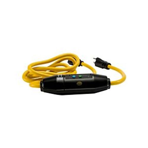 Main product image of Portable Gfci, 15A, #12 Awg, 6' Cord Length, 5-15, Straight Blade Plug Type, Auto Reset, 120V, GFI11A255