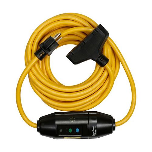 Main product image of Portable Gfci, Field Wireable 15A, #12 Awg, 25' Cord Length, 5-15, 3R, Tri Tap Plug, 120V 669385, GFI11M439