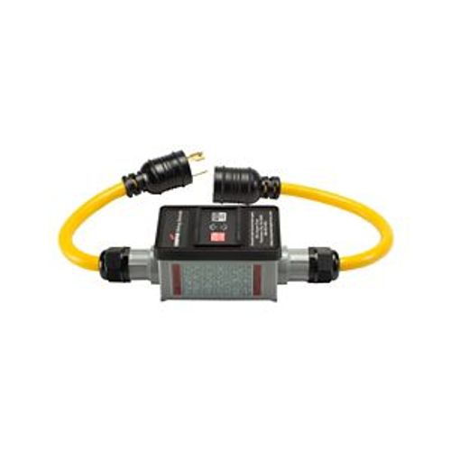 Main product image of Portable Gfci, 30A, #10 Awg, 2' Cord Length, L5-30, Molded, Locking Plug, Auto Reset, 120V, GFI13A144