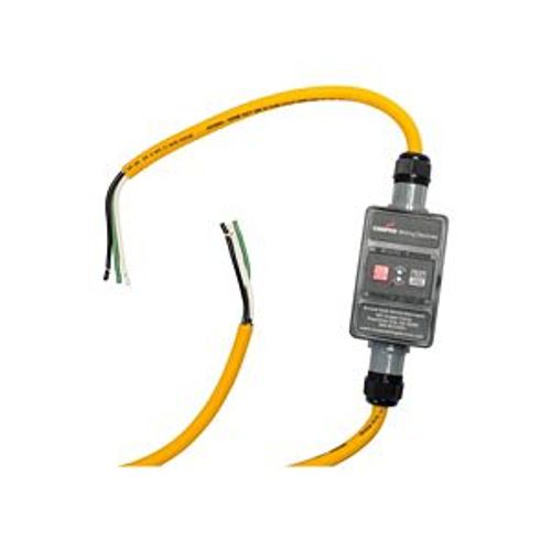 Main product image of Portable Gfci, 30A, #10 Awg, 100' (30.48M) Cord Length, Flying Leads Plug Type, 120V, 4X 669897, GFI13M7NN