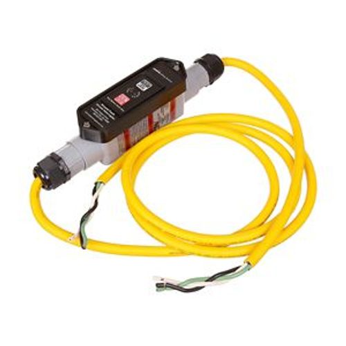 Main product image of Portable Gfci, 20A, #12 Awg 50' Cord Length, Flying Leads Plug, Auto Reset, 240V, 4X{Nr9} 669972, GFI22A6NN