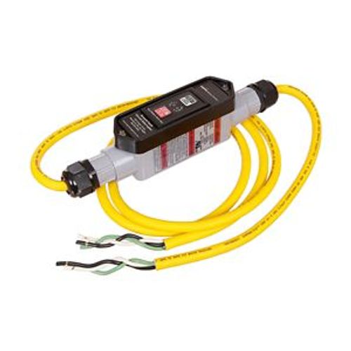 Main product image of Portable Gfci, 20A, #12 Awg, 50' Cord Length, Flying Leads Plug Type, 240V, 4X{Nr9} 670053, GFI22M6NN