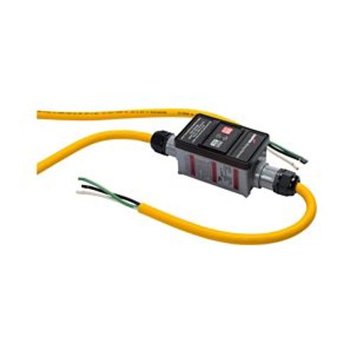 Main product image of Portable Gfci, 30A, #10 Awg, 6' Cord Length, Flying Leads Plug Type, 240V, 4X 670190, GFI23M2NN