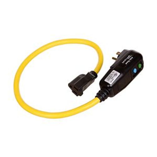 Main product image of Portable Gfci, 15A, #12 Awg, 25' Cord Length, 5-15, 3R, Single Tap Plug, Auto Reset, 120V 670367, GFP11A4P3