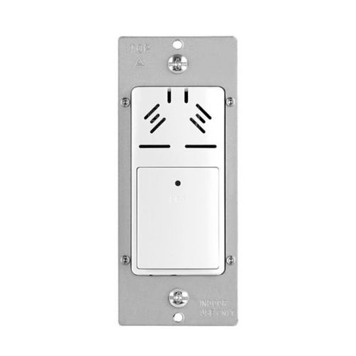 Main product image of Humidity Sensor And Fan Control, 15A, Flush Mount, 120V, 1/4Hp, Single Pole, White, HDFS3P1-W-L