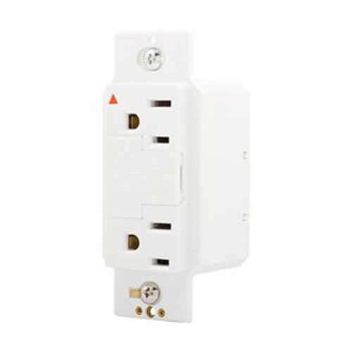 Main product image of Surgebloc Protection Receptacle, Stand 6" #12 Awg Leads, 15A, 340J, White Straight Blade, IG1208W