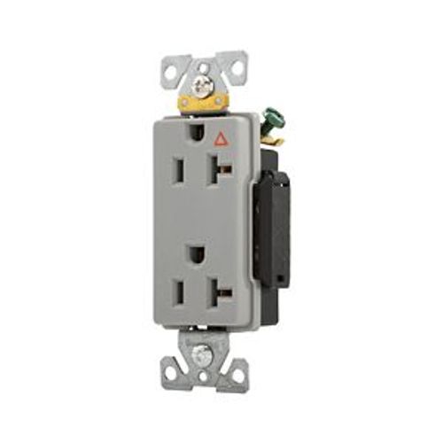 Main product image of Arrow Hart Industrial Duplex Receptacle, #14-10 Awg 20A 125V, Orange, 5-20R, Duplex, IG6362RN