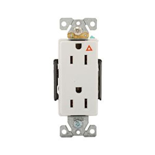 Main product image of Arrow Hart Industrial Duplex Receptacle, #14-10 Awg 20A 125V, 5-20R, Duplex, IG6362W