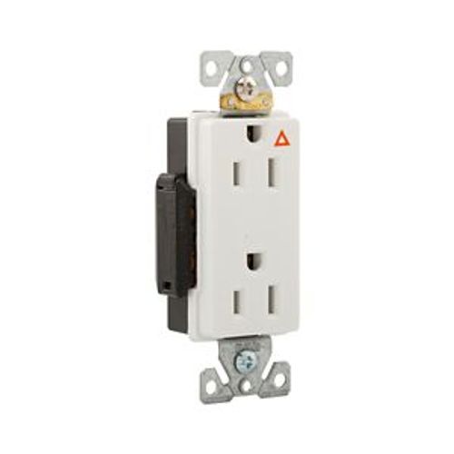 Main product image of Arrow Hart Industrial Duplex Receptacle, #14-10 Awg 20A 125V, 5-20R, Duplex, IG6362W