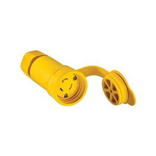 Main product image of Arrow Hart Watertight Locking Connector, #18-10 Awg 20A, 125/250V, Steel, L10-20, 3-Pole, 3-Wire, L1020CW