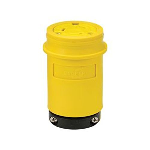 Main product image of Severe Duty Locking Connector, #18-10 Awg 30A, 125/250V, Severe Duty, L10-30, 3-Pole, 3-Wire, L1030CY