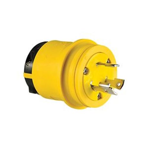 Main product image of Severe Duty Locking Plug, #18-10 Awg 30A, 125/250V, Severe Duty, L10-30, 3-Pole, 3-Wire, L1030PY