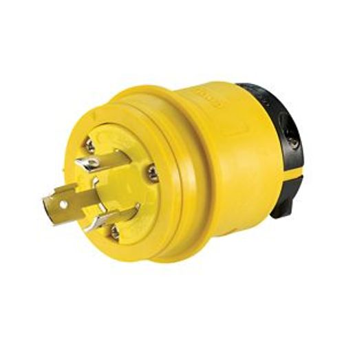 Main product image of Severe Duty Locking Plug, #18-10 Awg 30A, 125/250V, Severe Duty, L10-30, 3-Pole, 3-Wire, L1030PY
