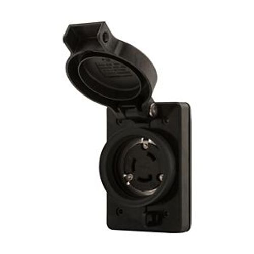 Main product image of Arrow Hart Watertight Locking Receptacle, #14-8 Awg, 30A, 125/250V, L10-30, 3-Pole, 3-Wire, L1030RW