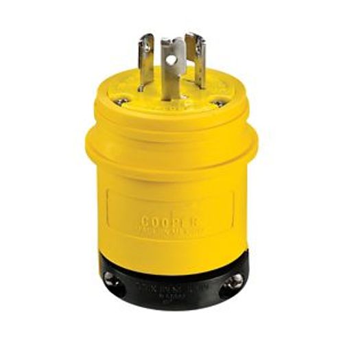 Main product image of Severe Duty Locking Plug, #18-10 Awg, 30A, 250V, Severe Duty, L11-30, 3-Pole, 3-Wire, L1130PY