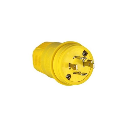 Main product image of Arrow Hart Watertight Locking Plug, #18-10 Awg 20A, 125/250V, Steel, L14-20 3-Pole 4-Wire, L1420PW
