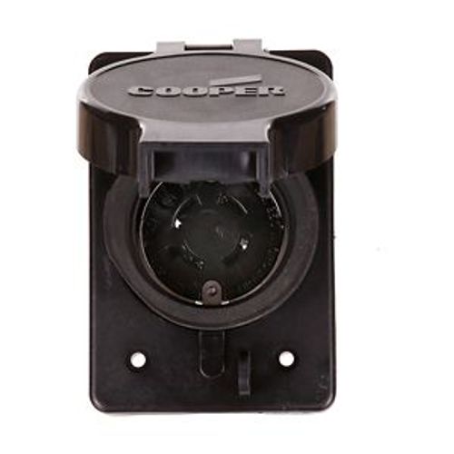 Main product image of Arrow Hart Watertight Locking Receptacle, #14-8 Awg, 20A, 125/250V, Yellow, L14-20 3-Pole 4-Wire, L1420RW