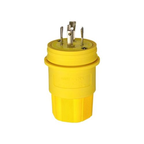 Main product image of Arrow Hart Watertight Locking Plug, #18-10 Awg 30A, 125/250V, Steel, L14-30 3-Pole 4-Wire, L1430PW