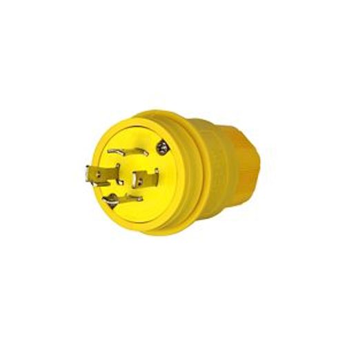 Main product image of Arrow Hart Watertight Locking Plug, #18-10 Awg 30A, 125/250V, Steel, L14-30 3-Pole 4-Wire, L1430PW