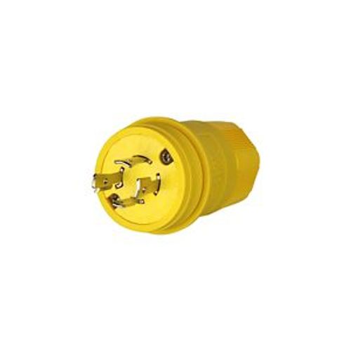 Main product image of Arrow Hart Watertight Locking Plug, #18-10 Awg 20A, 250V, Steel, L15-20 3-Pole 4-Wire, L1520PW