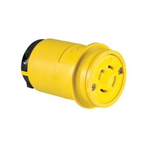 Main product image of Severe Duty Locking Connector, #18-10 Awg 30A, 250V, Severe Duty, L15-30 3-Pole 4-Wire, L1530CY