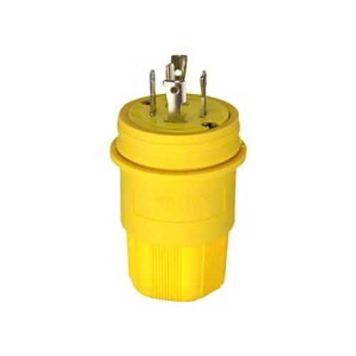 Main product image of Arrow Hart Watertight Locking Plug, #18-10 Awg 30A, 250V, Steel, L15-30 3-Pole 4-Wire, L1530PW