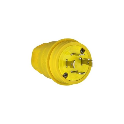 Main product image of Arrow Hart Watertight Locking Plug, #18-10 Awg 30A, 250V, Steel, L15-30 3-Pole 4-Wire, L1530PW