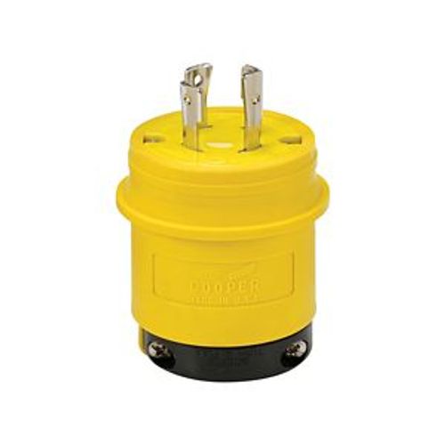 Main product image of Severe Duty Locking Plug, #18-10 Awg, 30A, 250V, Severe Duty, L15-30 3-Pole 4-Wire 0.63 To 1.16", L1530PY