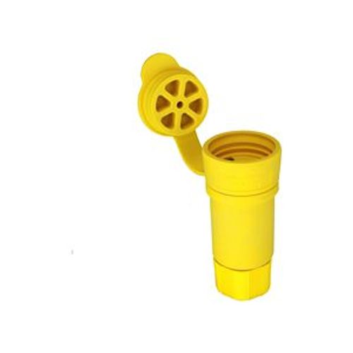Main product image of Arrow Hart Watertight Locking Connector, #18-10 Awg 20A, 480V, Back, Steel, L16-20 3-Pole 4-Wire, L1620CW