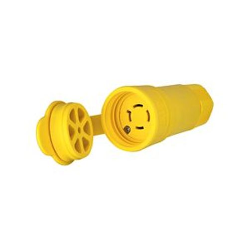 Main product image of Arrow Hart Watertight Locking Connector, #18-10 Awg 20A, 480V, Back, Steel, L16-20 3-Pole 4-Wire, L1620CW