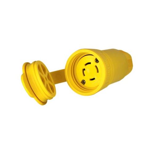 Main product image of Arrow Hart Watertight Locking Connector, #18-10 Awg 30A, 480V, Steel, L16-30 3-Pole 4-Wire, L1630CW