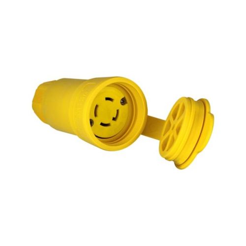 Main product image of Arrow Hart Watertight Locking Connector, #18-10 Awg 30A, 480V, Steel, L16-30 3-Pole 4-Wire, L1630CW