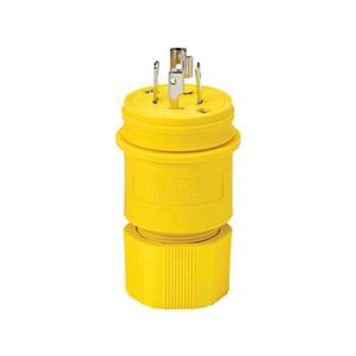 Main product image of Arrow Hart Watertight Locking Plug, #18-10 Awg 20A, 120/208V, Steel, L18-20 3-Pole 4-Wire, L1820PW
