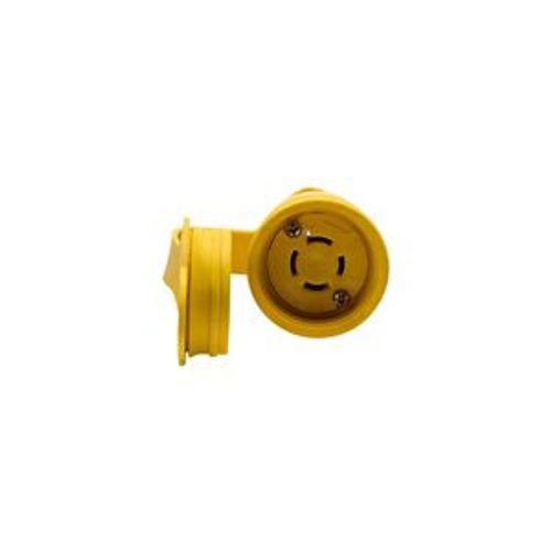 Main product image of Arrow Hart Watertight Locking Connector, #18-10 Awg 20A, 277/480V, Steel, L19-20, 4-Pole, 4-Wire, L1920CW
