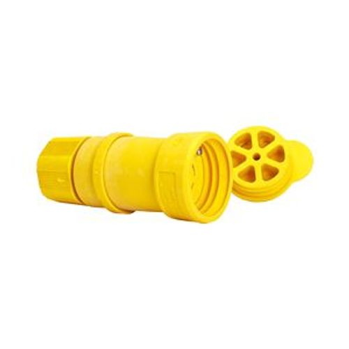 Main product image of Arrow Hart Watertight Locking Connector, #18-10 Awg 20A, 120/208V, Steel, L21-20, 4-Pole, 5-Wire, L2120CW