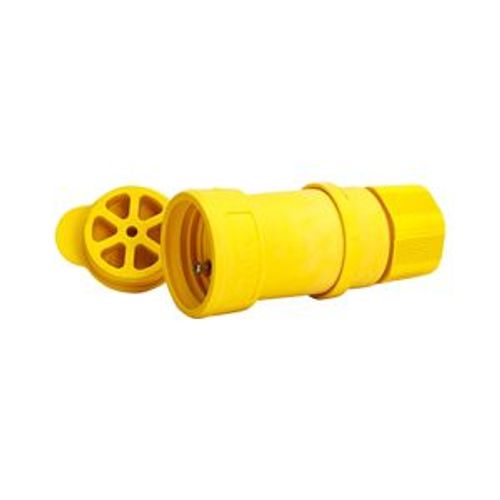 Main product image of Arrow Hart Watertight Locking Connector, #18-10 Awg 20A, 120/208V, Steel, L21-20, 4-Pole, 5-Wire, L2120CW