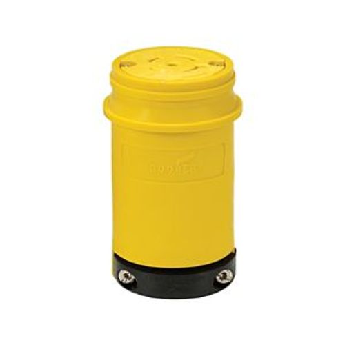 Main product image of Severe Duty Locking Connector, #18-10 Awg 20A, 120/208V, Severe Duty, L21-20, 4-Pole, 5-Wire, L2120CY