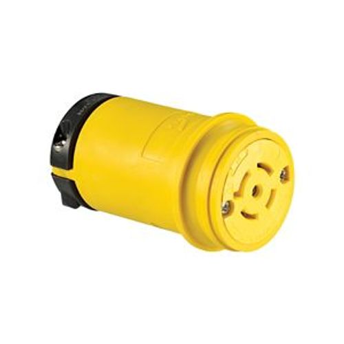 Main product image of Severe Duty Locking Connector, #18-10 Awg 20A, 120/208V, Severe Duty, L21-20, 4-Pole, 5-Wire, L2120CY