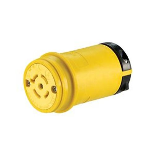Main product image of Severe Duty Locking Connector, #18-10 Awg 20A, 120/208V, Severe Duty, L21-20, 4-Pole, 5-Wire, L2120CY