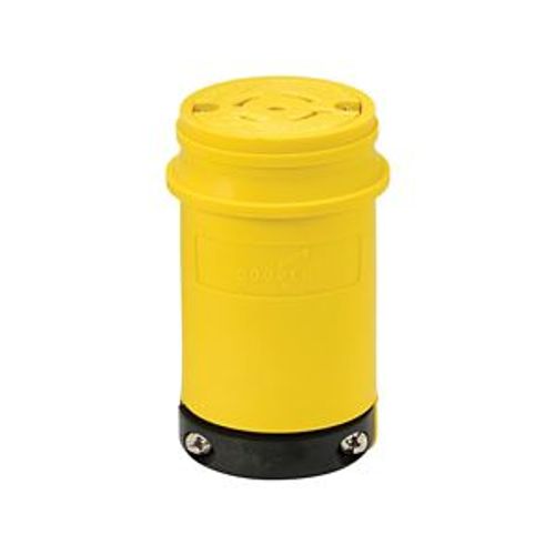 Main product image of Arrow Hart Watertight Locking Connector, #18-10 Awg 20A, 277/480V, Steel, L22-20, 4-Pole, 5-Wire, L2220CW