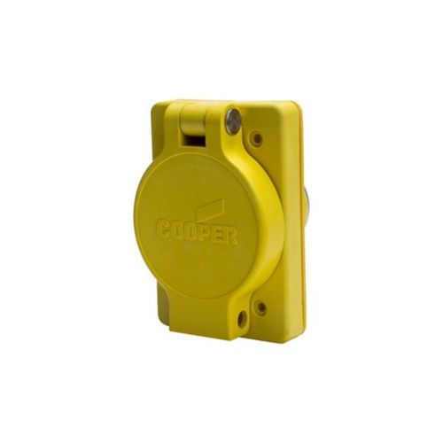 Main product image of Arrow Hart Watertight Locking Receptacle, #14-8 Awg, 20A, 347/600V, L23-20, 4-Pole, 5-Wire, L2320RW