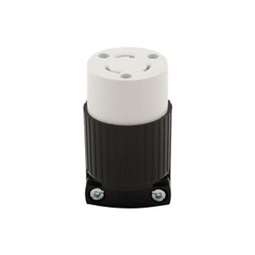 Main product image of Safety Grip Locking Connector, #18-10 Awg, 20A, 125V, Back Wiring, L5-20, 2-Pole, 3-Wire, L520C