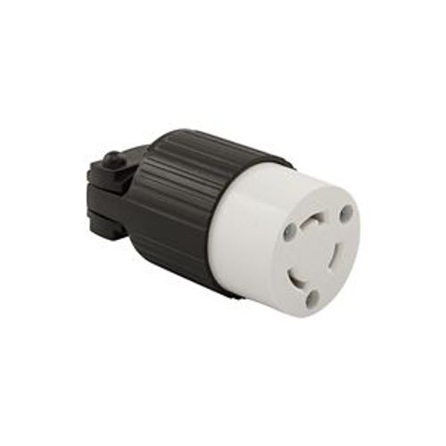 Main product image of Safety Grip Locking Connector, #18-10 Awg, 20A, 125V, Back Wiring, L5-20, 2-Pole, 3-Wire, L520C
