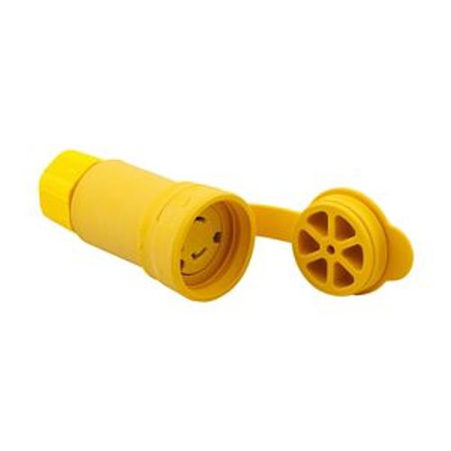 Main product image of Arrow Hart Watertight Locking Connector, #18-10 Awg 30A, 125V, Steel, L5-30, 2-Pole 3-Wire, L530CW