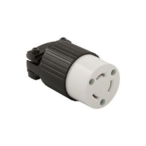 Main product image of Safety Grip Locking Connector, #18-10 Awg, 20A, 250V, Back Wiring, L6-20, 2-Pole, 3-Wire, L620C